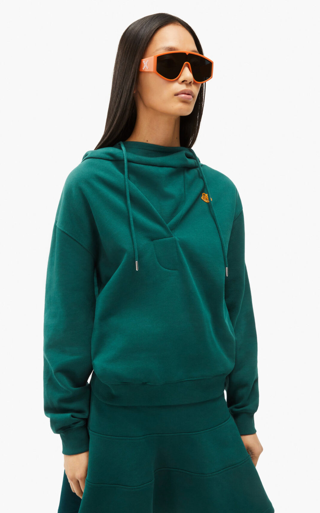 Sudaderas Con Capucha Kenzo Hooded cowl neck Mujer Azules - SKU.1630133